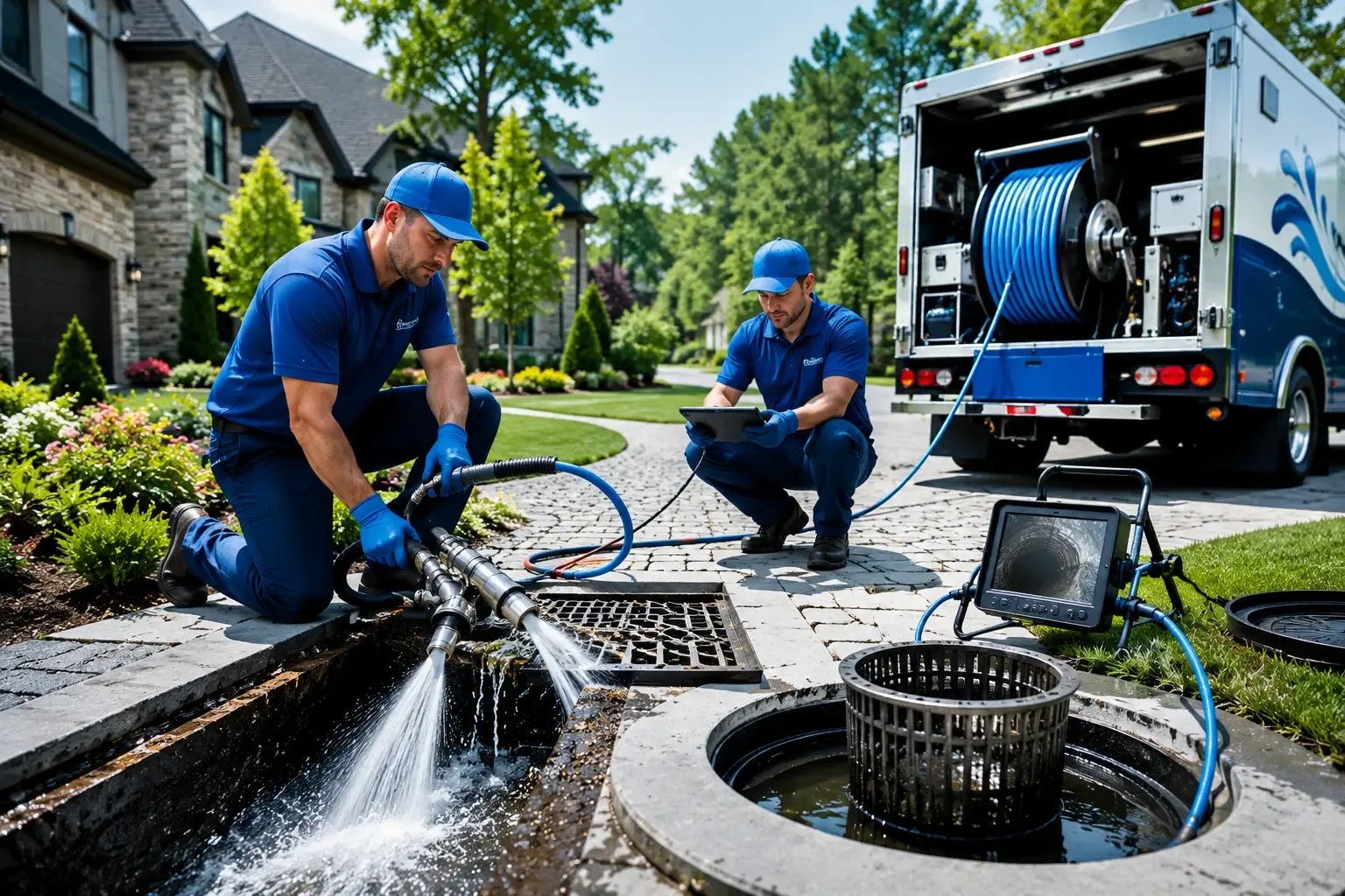 Local outdoor drain cleaning professionals in Webster, IN
