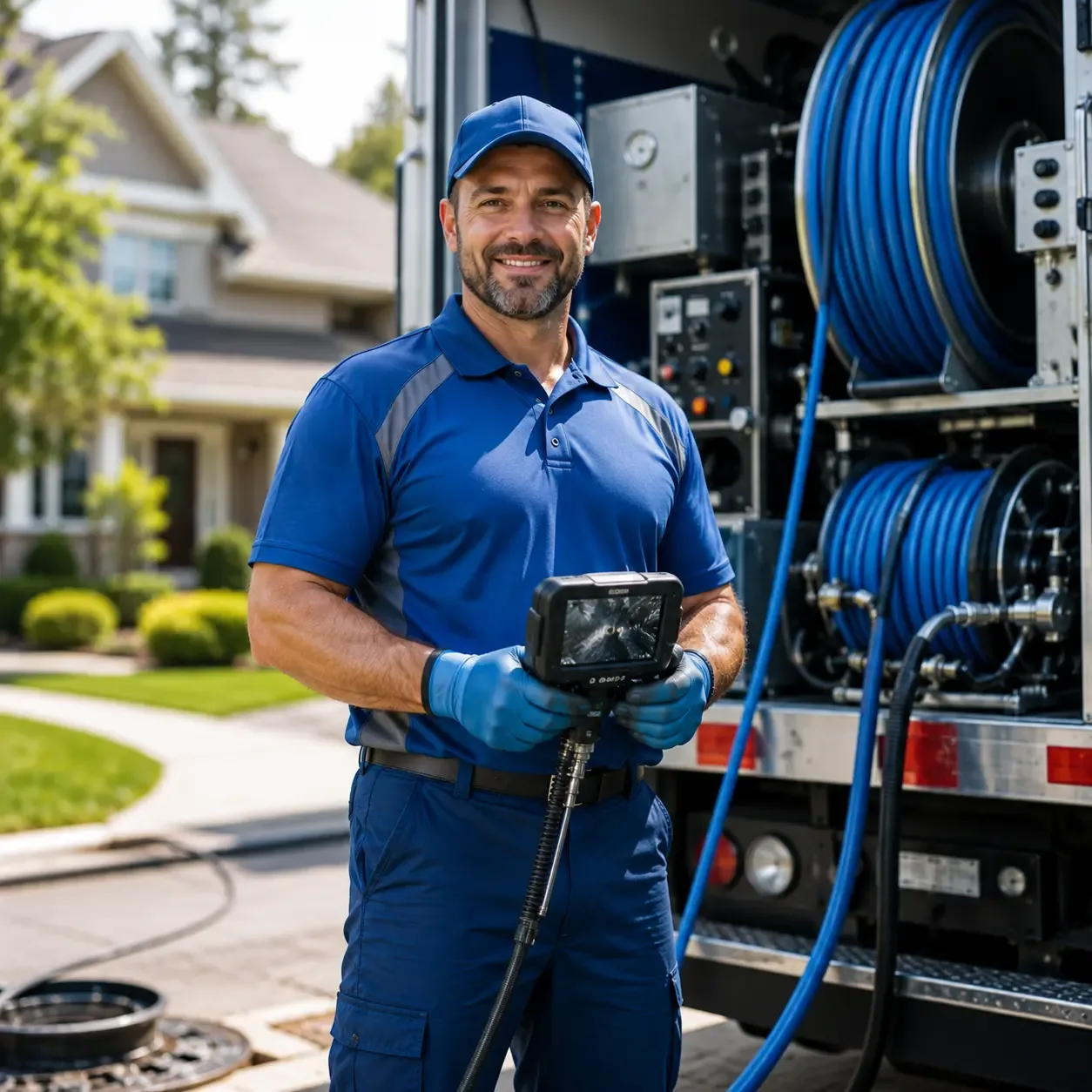 Local outdoor drain cleaning specialists in Webster, IN